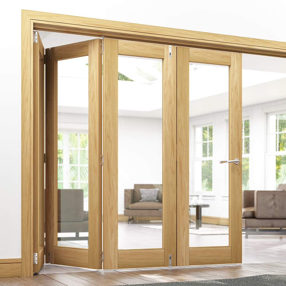 Deanta Bifold Frame Kit Unfinished Oak