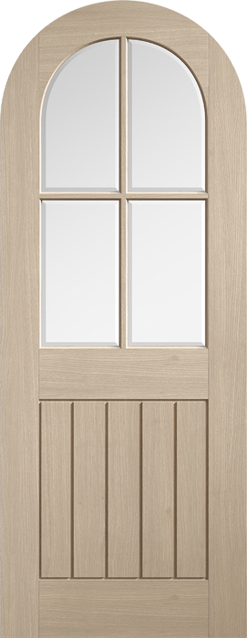 Mexicano Glazed Pre-finished Blonde Oak Doors