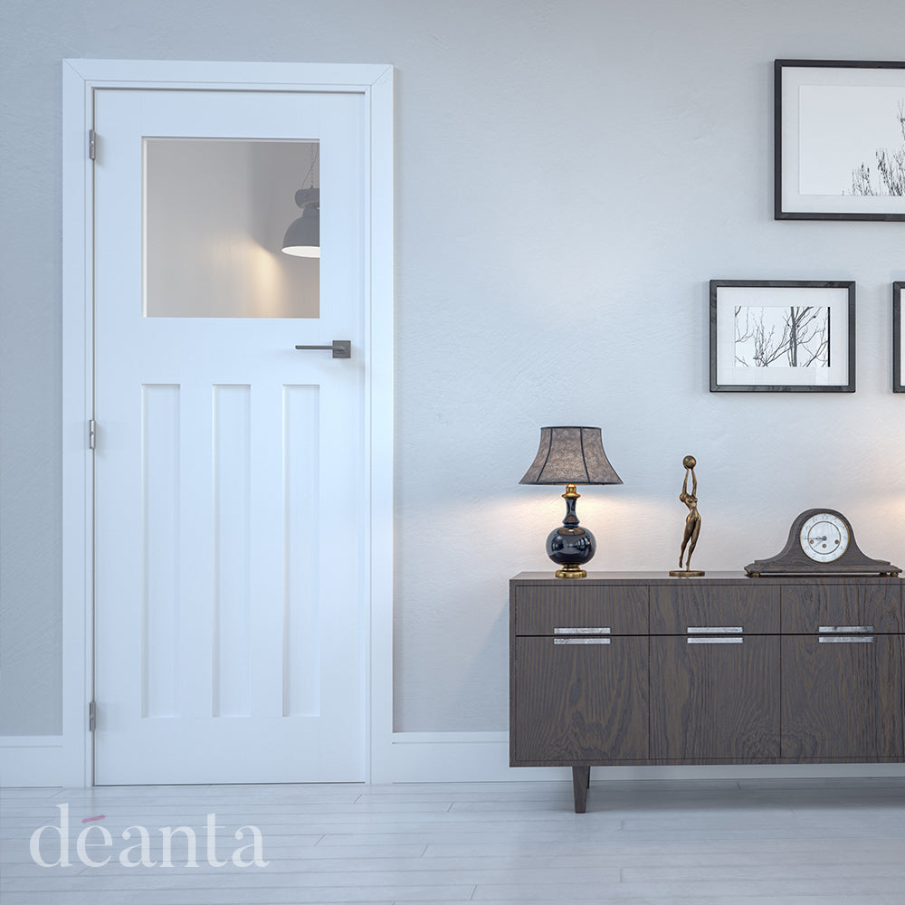 Deanta Cambridge White Primed Glazed FSC