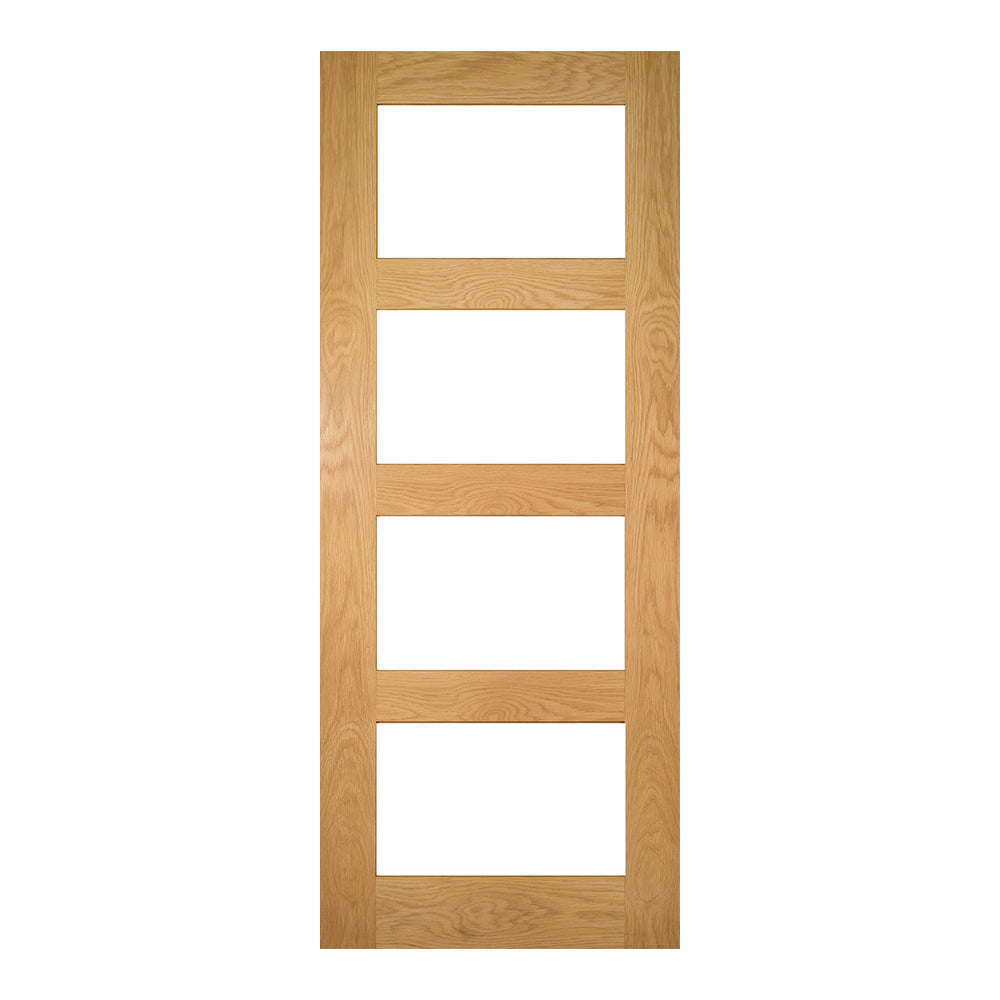 Deanta Coventry Unfinished Oak Glazed FSC