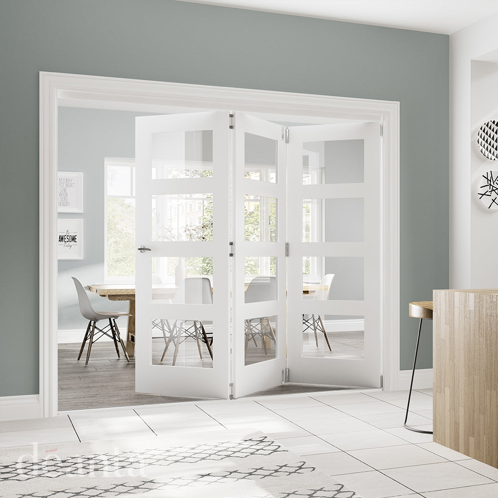 Deanta Coventry White Primed Glazed FSC