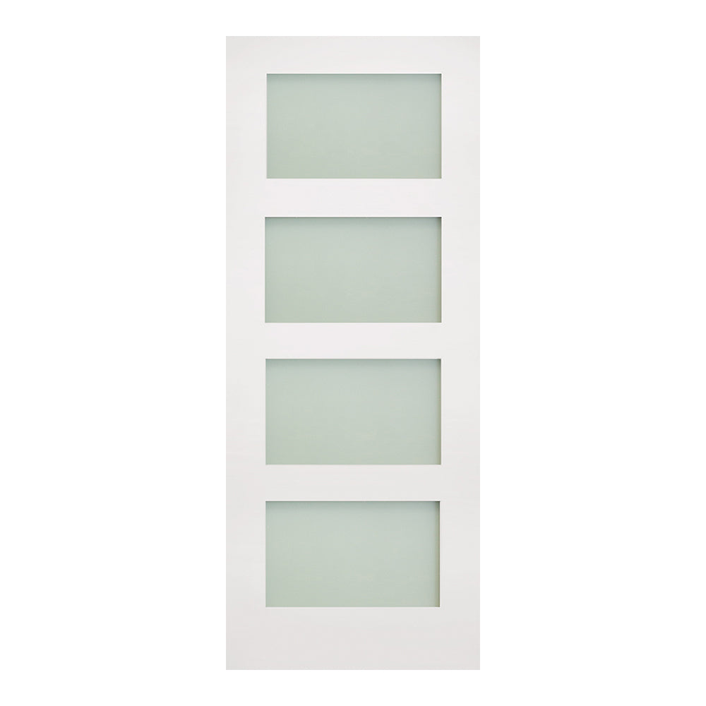 Deanta Coventry White Primed Frosted Glaze FSC