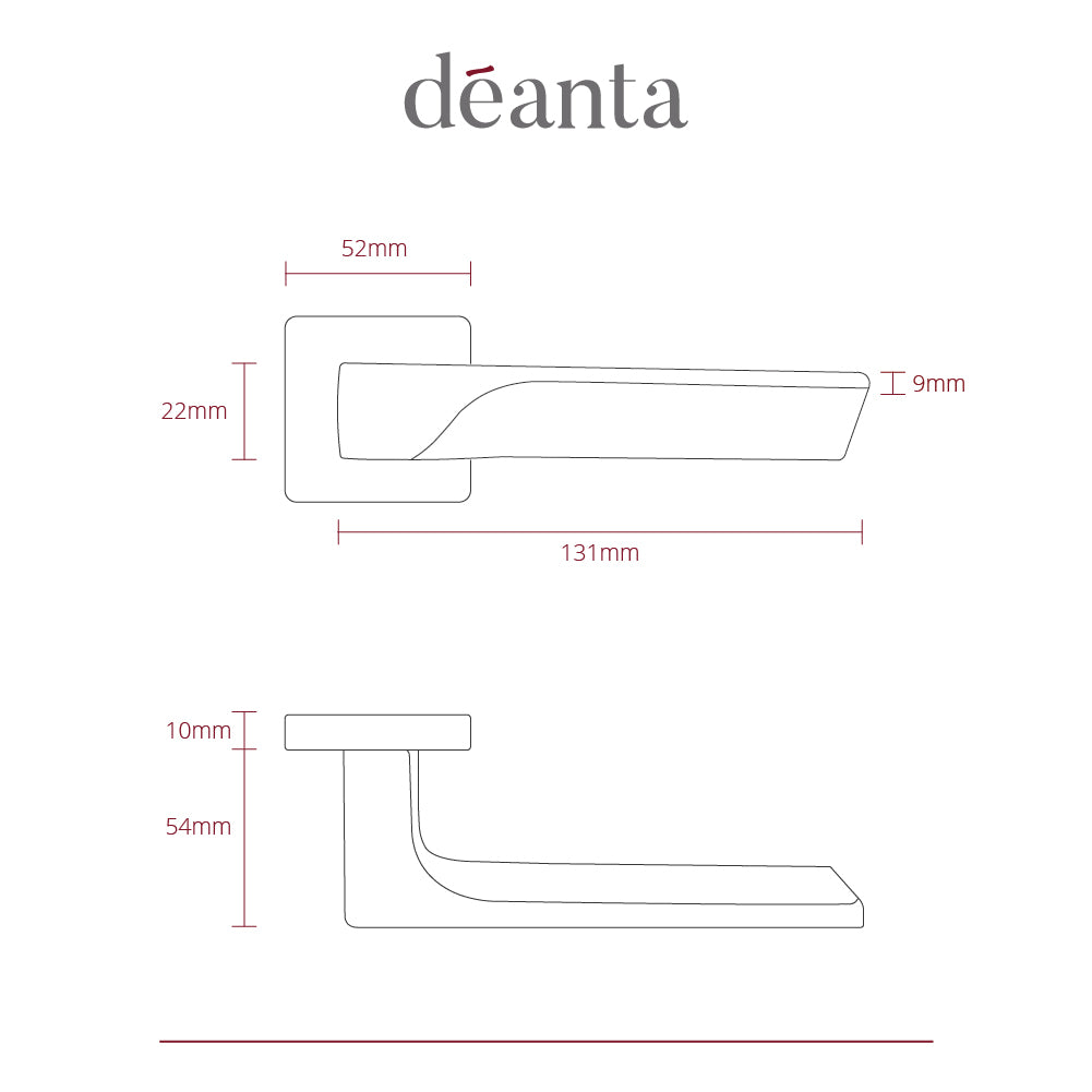 Deanta Athens Satin Nickel Handle