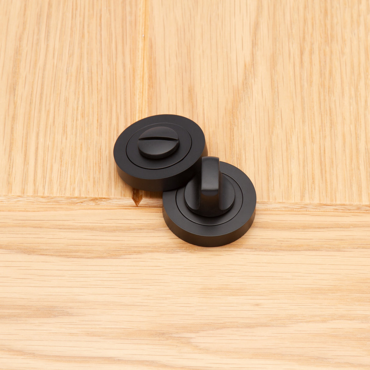 Deanta Thumbturn Set Matt Black