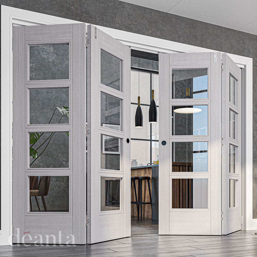Deanta Montreal Light Grey Ash Glazed FSC