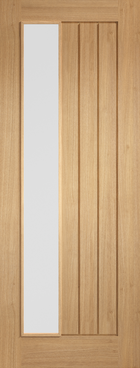 Mexicano Offset Pre-finished Oak Doors