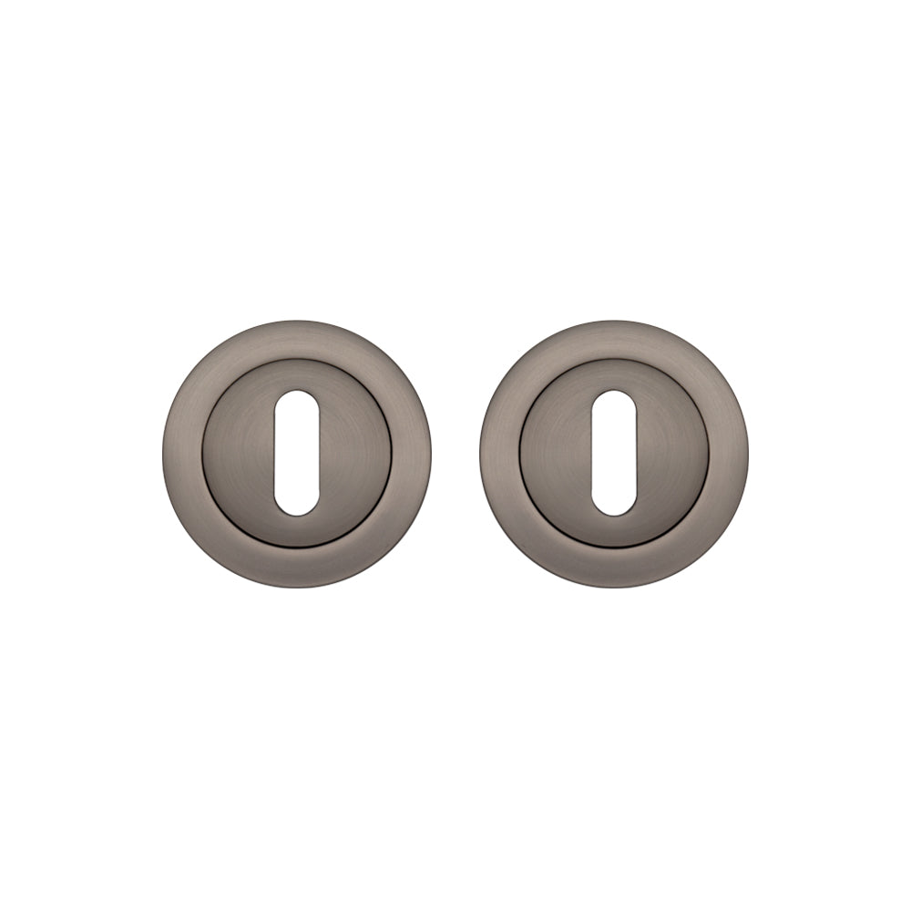 Deanta Escutcheon (Pair) Matt Satin Black