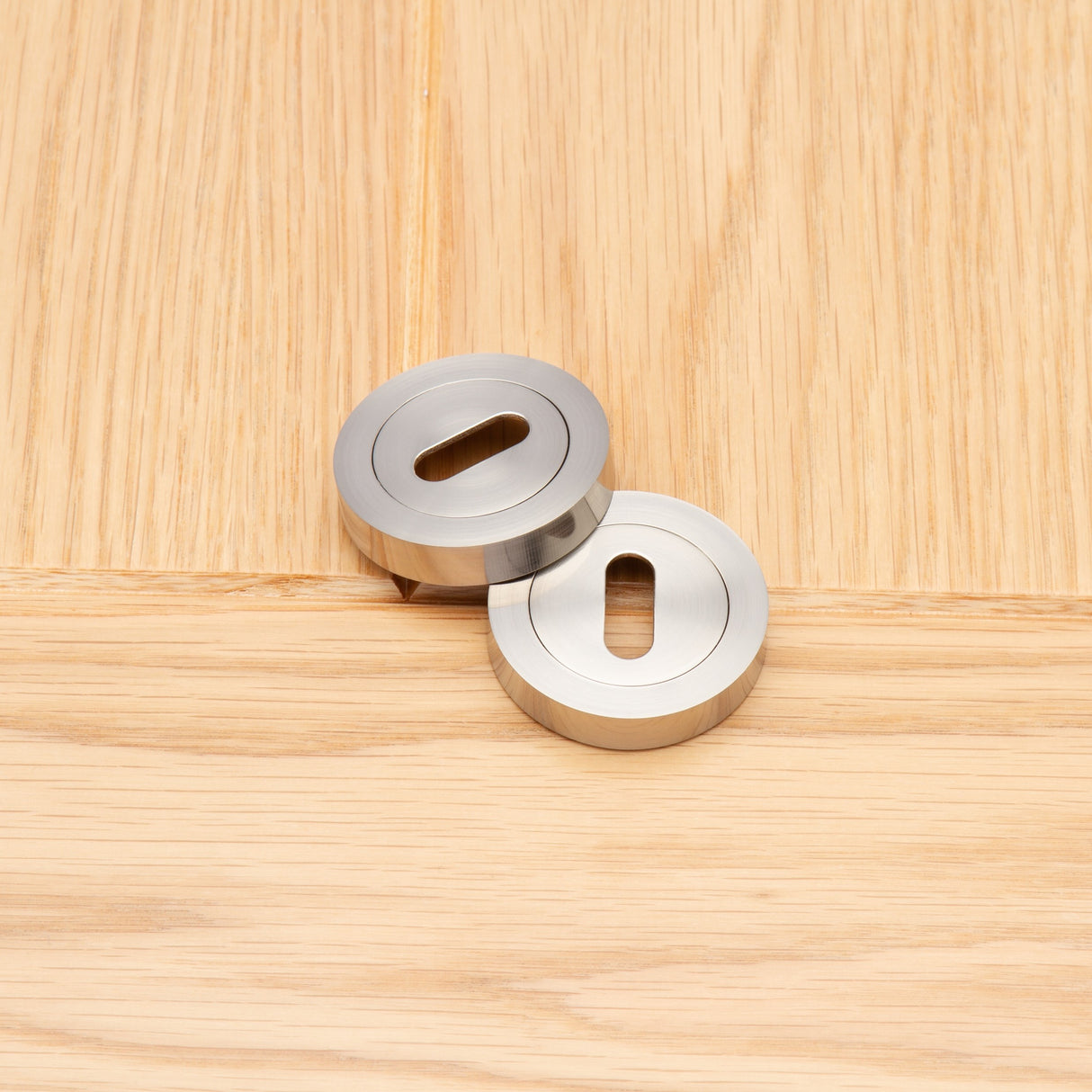Deanta Escutcheon (Pair) Satin Nickel