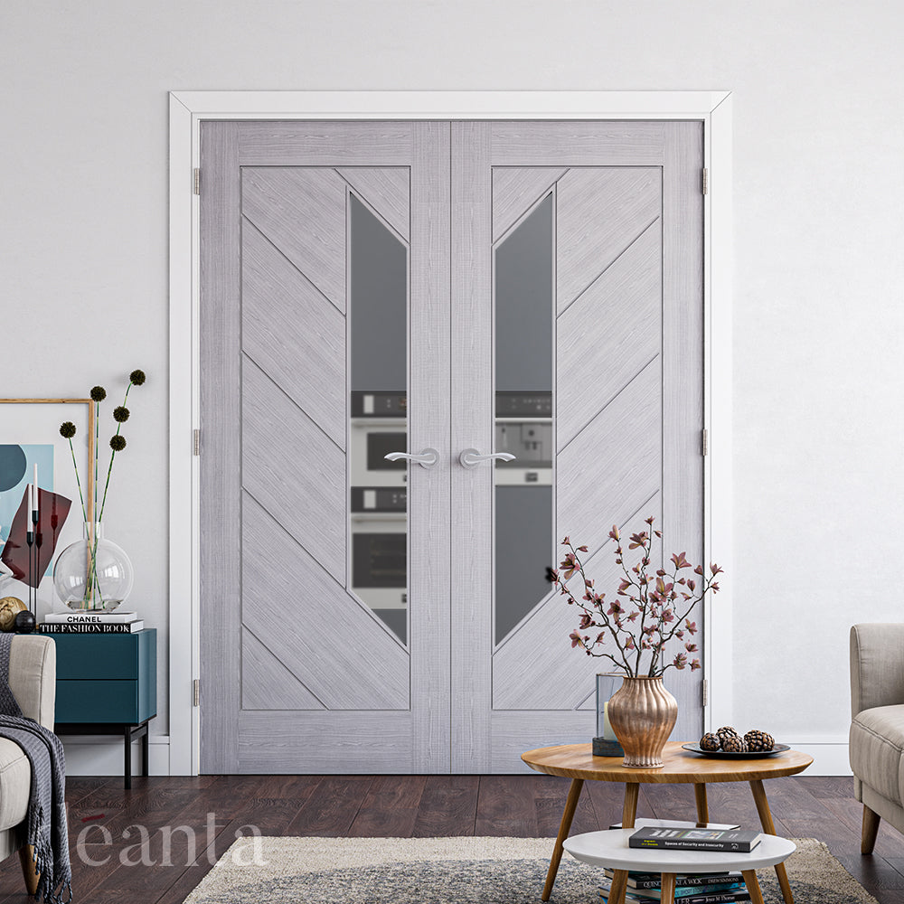 Deanta Torino Light Grey Ash Glazed FD30 FSC