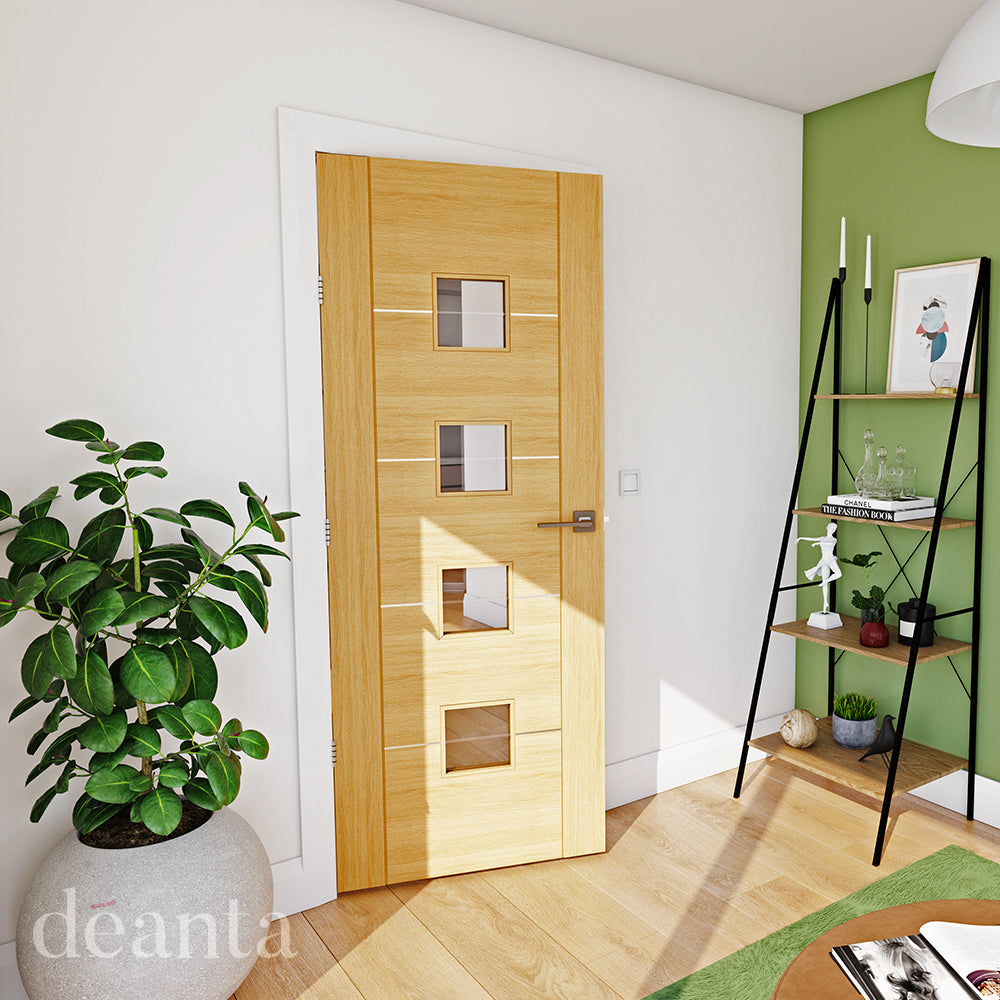 Deanta Valencia Prefinished Oak Glazed FSC