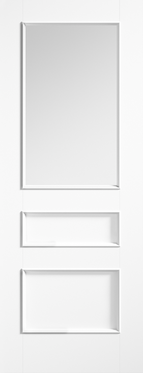 Toledo Glazed Primed White Doors