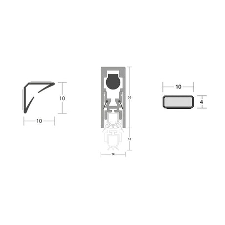 Deanta Acoustic & Fire Single Door Set