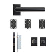 Deanta Ares Urban Bathroom Kit | 76x50x2mm Hinges