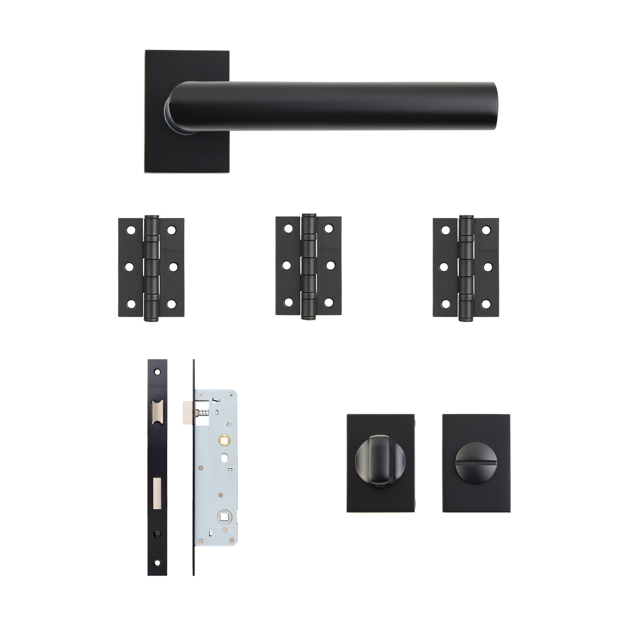 Deanta Ares Urban Bathroom Kit | 76x50x2mm Hinges