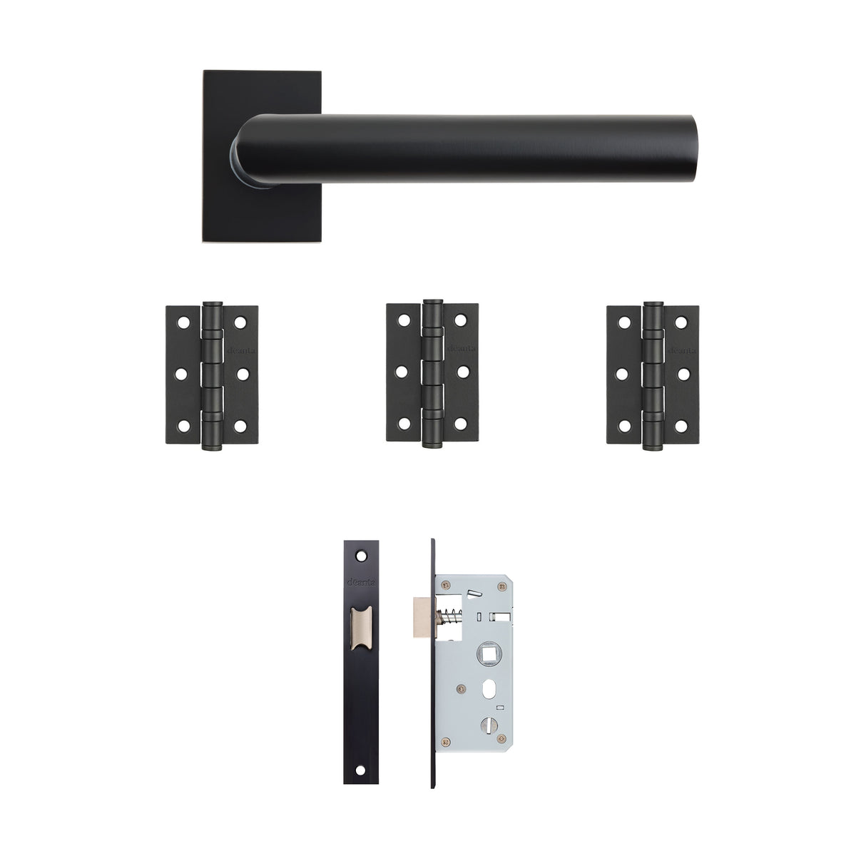 Deanta Ares Urban Latch Kit | 76x50x2mm Hinges