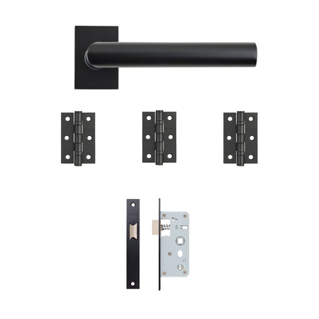 Deanta Ares Urban Latch Kit | 76x50x2mm Hinges