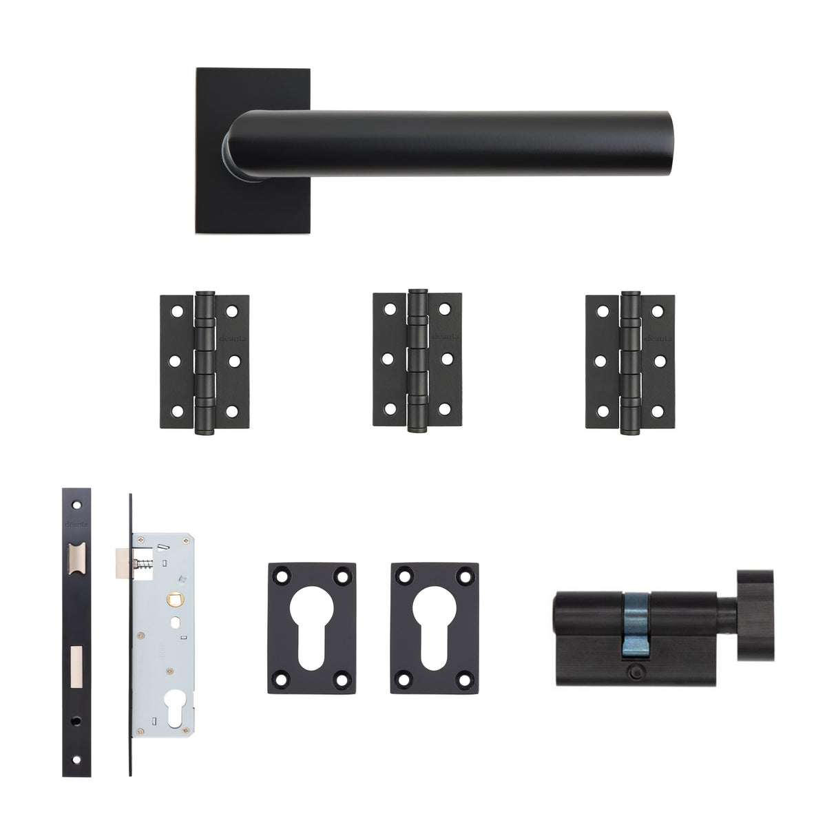 Deanta Ares Urban Sashlock Kit | 76x50x2mm Hinges