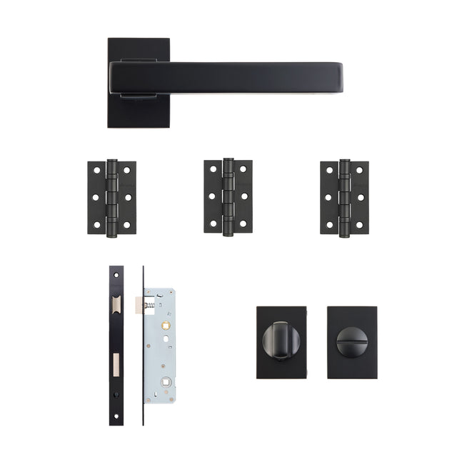 Deanta Argo Urban Bathroom Kit | 76x50x2mm Hinges