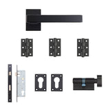 Deanta Argo Urban Sashlock Kit | 76x50x2mm Hinges