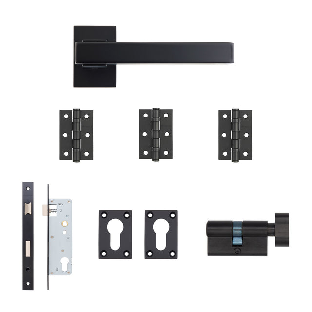Deanta Argo Urban Sashlock Kit | 76x50x2mm Hinges