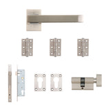 Deanta Argo Urban Sashlock Kit | 76x50x2mm Hinges