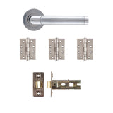 Deanta Augustus Latch Kit Matt Polished Chrome Finish