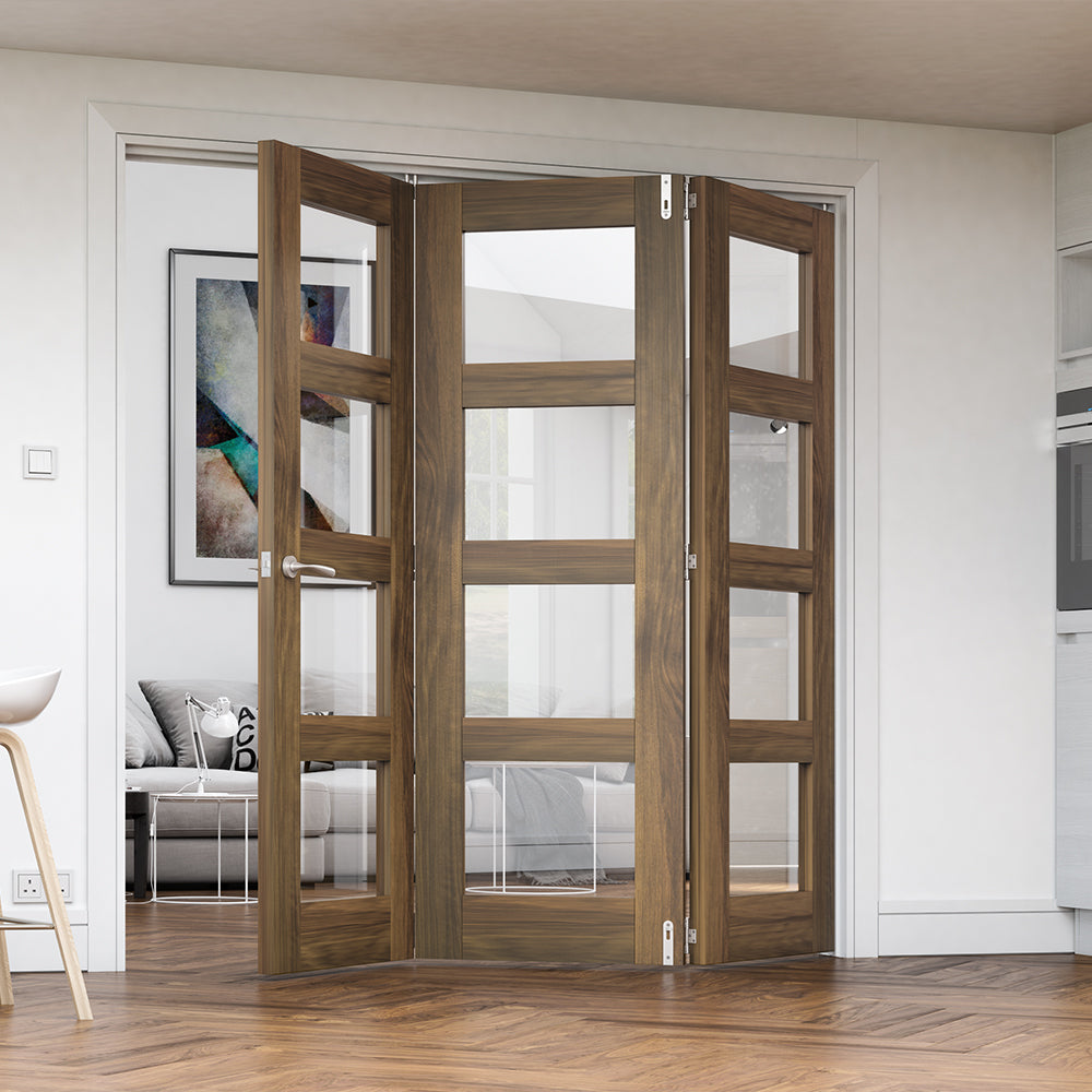 Deanta Bifold Frame Kit Prefinished Walnut