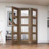 Deanta Bifold Frame Kit Prefinished Walnut