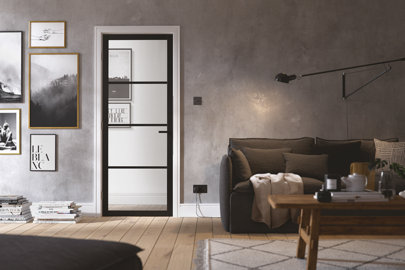 Soho 4L Pre-finished Black Doors