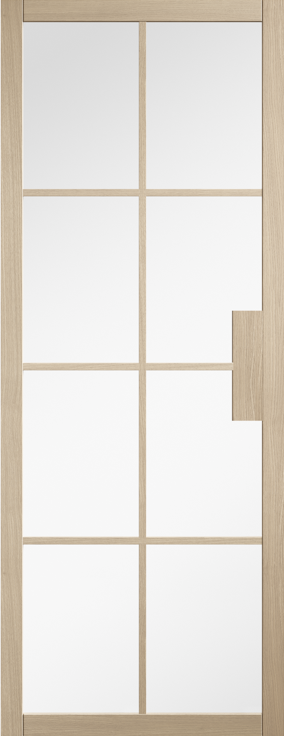 Malvern Glazed Pre-finished Blonde Oak Doors