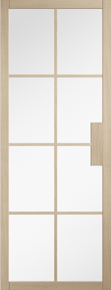 Malvern Glazed Pre-finished Blonde Oak Doors