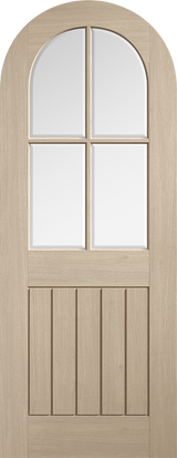 Mexicano Glazed Pre-finished Blonde Oak Doors