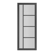 Deanta Brixton Black Prefinished Glazed FSC