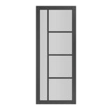 Deanta Brixton Black Prefinished Glazed FSC