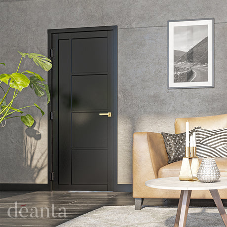 Deanta Brixton Black Prefinished FSC