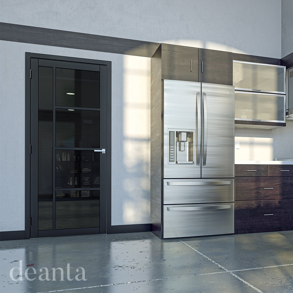 Deanta Brixton Black Prefinished Tinted Glaze FSC