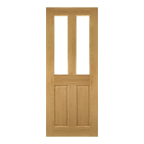 Deanta Bury Prefinished Oak Glazed FD30 FSC