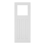 Deanta Cambridge White Primed Glazed FSC
