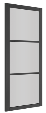 Deanta Camden Black Prefinished Glazed FSC