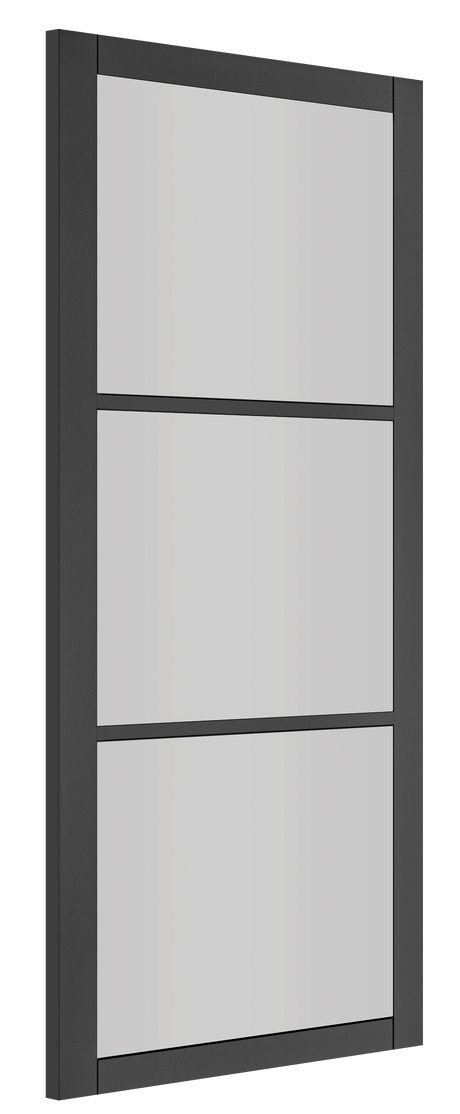 Deanta Camden Black Prefinished Glazed FSC