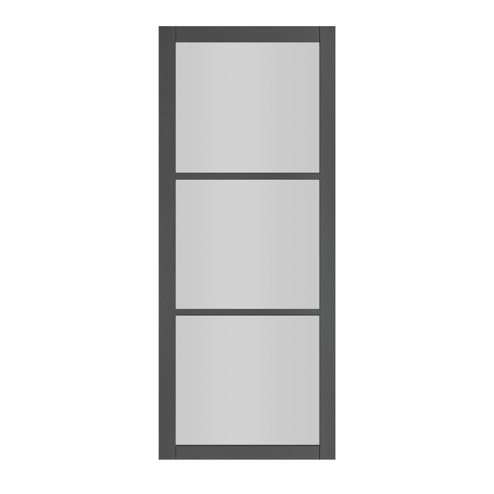 Deanta Camden Black Prefinished Glazed FSC