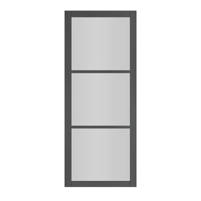 Deanta Camden Black Prefinished Glazed FSC