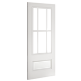 Deanta Canterbury White Primed Bevelled Glaze FSC