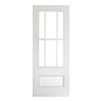 Deanta Canterbury White Primed Bevelled Glaze FSC