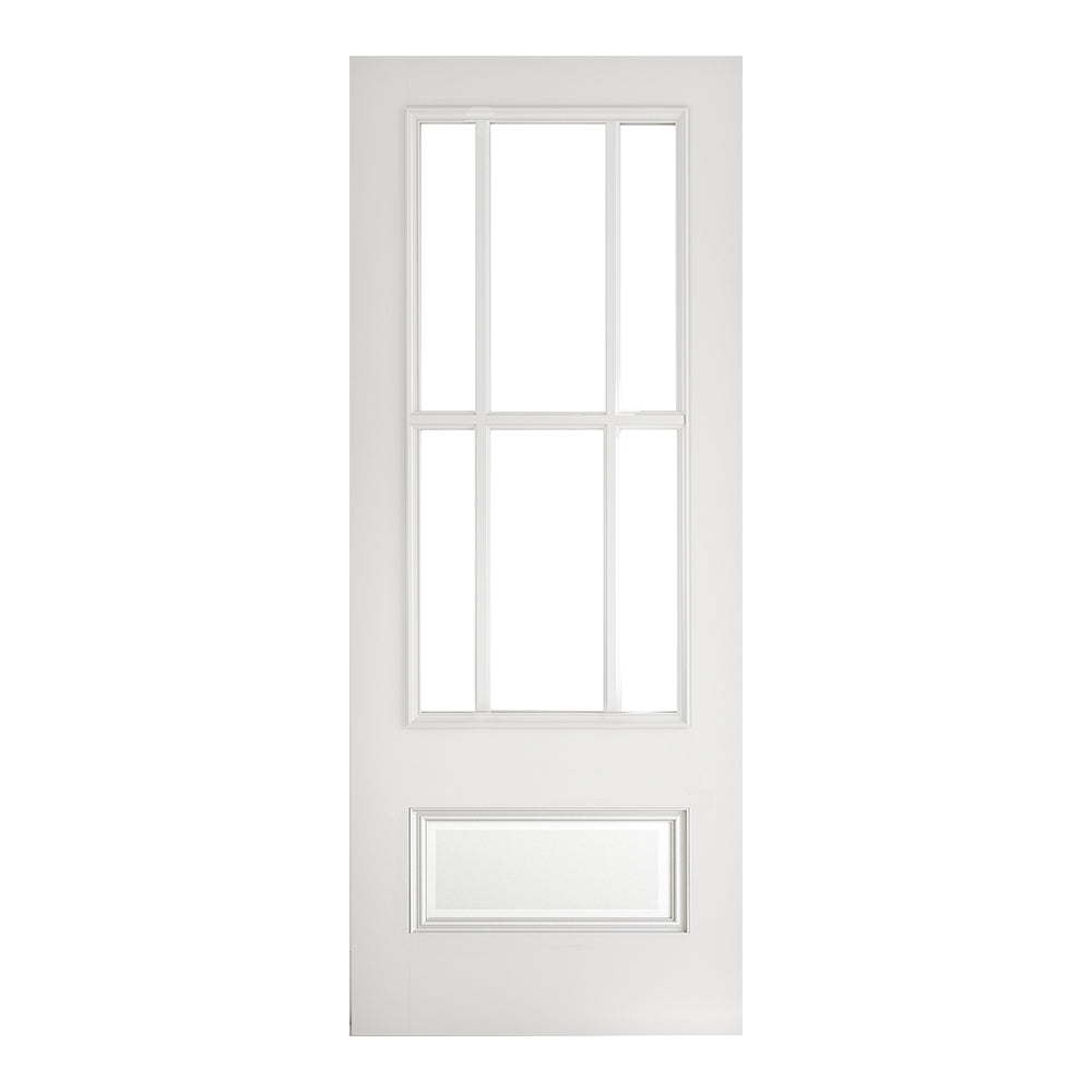Deanta Canterbury White Primed Bevelled Glaze FSC