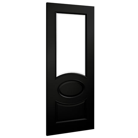 Deanta Clarendon Black Prefinished Bevelled Glaze FSC