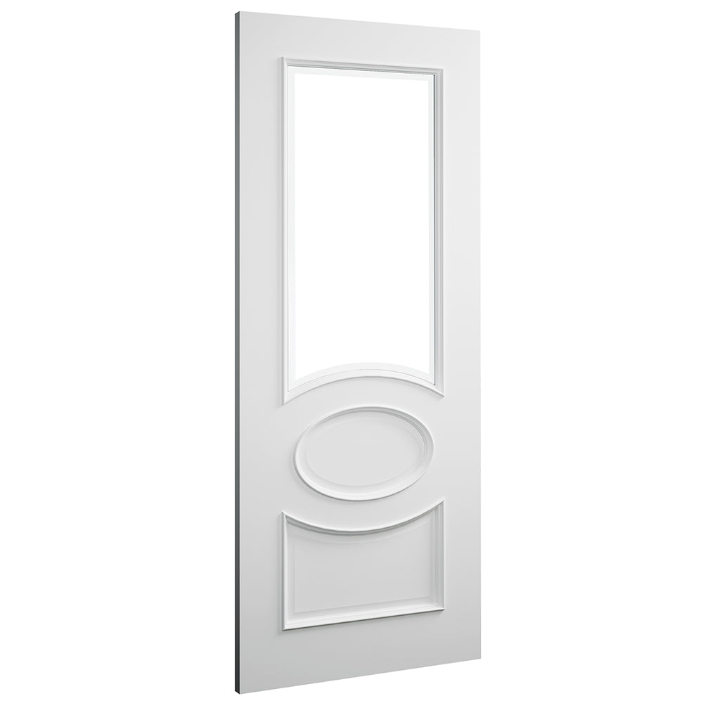 Deanta Clarendon White Primed Bevelled Glaze FSC