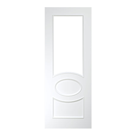Deanta Clarendon White Primed Bevelled Glaze FSC
