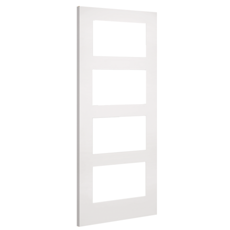 Deanta Coventry White Primed Glazed FD30 FSC