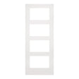 Deanta Coventry White Primed Glazed FD30 FSC